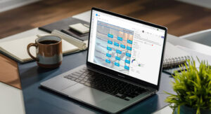 Laptop with VisPlan