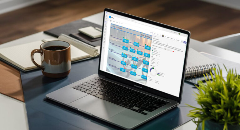 Laptop with VisPlan